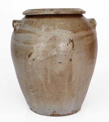 Attrib. John Wesley Carpenter, Carroll County, VA Salt-Glazed Stoneware Jar