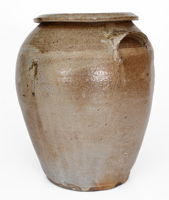 Attrib. John Wesley Carpenter, Carroll County, VA Salt-Glazed Stoneware Jar
