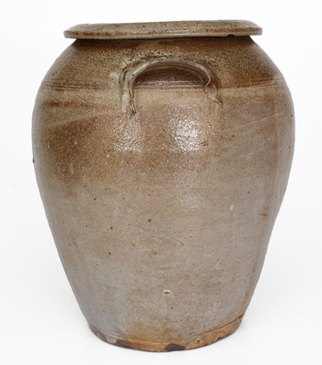 Attrib. John Wesley Carpenter, Carroll County, VA Salt-Glazed Stoneware Jar