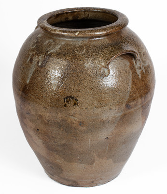 Attrib. John Wesley Carpenter, Piper's Gap, Carroll County, Virginia Stoneware Jar
