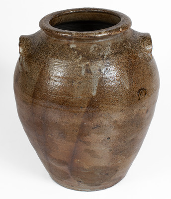 Attrib. John Wesley Carpenter, Piper's Gap, Carroll County, Virginia Stoneware Jar