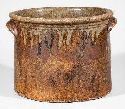 Rare attrib. Phoenix Factory, Shaw's Creek, Edgefield District, SC Stoneware Cake Crock