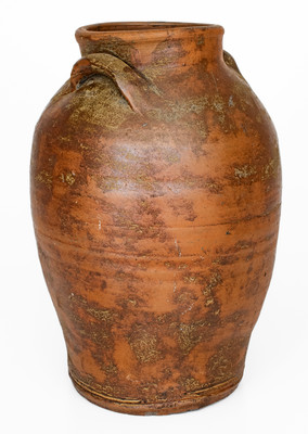 SMITH, JR. (Samuel Smith Pottery, Knox County, Tennessee) Salt-Glazed Stoneware Jar