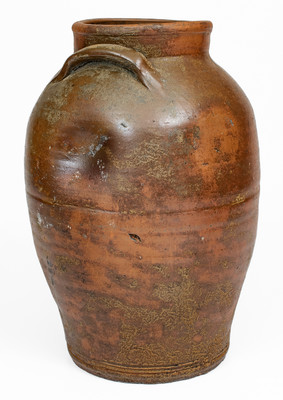 SMITH, JR. (Samuel Smith Pottery, Knox County, Tennessee) Salt-Glazed Stoneware Jar