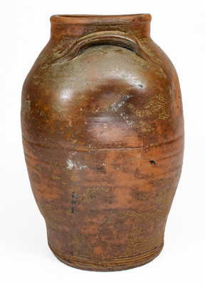 SMITH, JR. (Samuel Smith Pottery, Knox County, Tennessee) Salt-Glazed Stoneware Jar