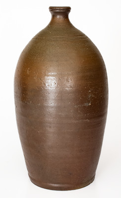 Attrib. James Crawley, Putnam County, Tennessee Salt-Glazed Stoneware Jug