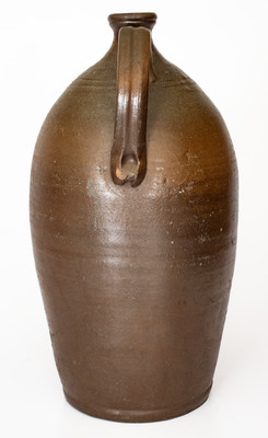 Attrib. James Crawley, Putnam County, Tennessee Salt-Glazed Stoneware Jug