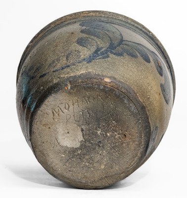 Extremely Rare "Mohawk Pottery Co," Tennessee Small-Sized Stoneware Jar, Inscribed "Byard Harris"