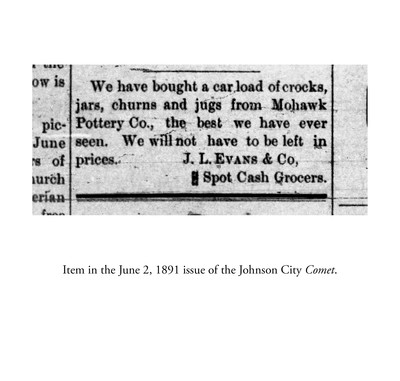 Extremely Rare "Mohawk Pottery Co," Tennessee Small-Sized Stoneware Jar, Inscribed "Byard Harris"