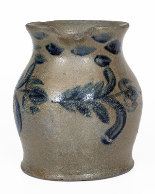 Rare attrib. Decker Pottery, Washington County, TN Squat-Form Stoneware Pitcher