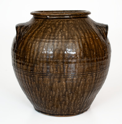 Lincoln County, North Carolina Stoneware Jar, possibly Daniel Seagle, mid 19th century
