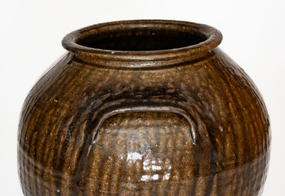 Lincoln County, North Carolina Stoneware Jar, possibly Daniel Seagle, mid 19th century