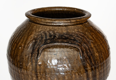 Lincoln County, North Carolina Stoneware Jar, possibly Daniel Seagle, mid 19th century