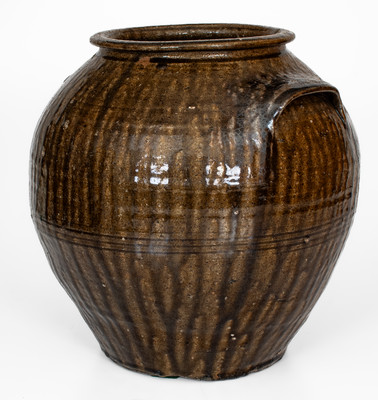 Lincoln County, North Carolina Stoneware Jar, possibly Daniel Seagle, mid 19th century