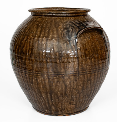 Lincoln County, North Carolina Stoneware Jar, possibly Daniel Seagle, mid 19th century