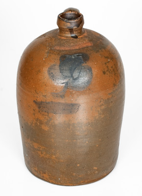 Extremely Rare WEAVER & BRO (Knoxville, Tenn.) Stoneware Jug, c1872-82