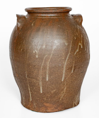 Stoneware Jar attrib. Lewis Miles's Stony Bluff Manufactory, Horse Creek Valley, Edgefield Distrist, SC