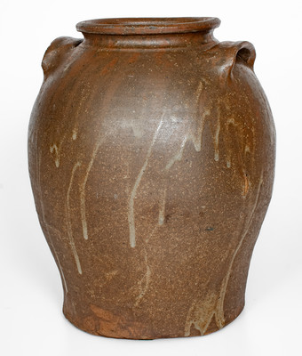Stoneware Jar attrib. Lewis Miles's Stony Bluff Manufactory, Horse Creek Valley, Edgefield Distrist, SC
