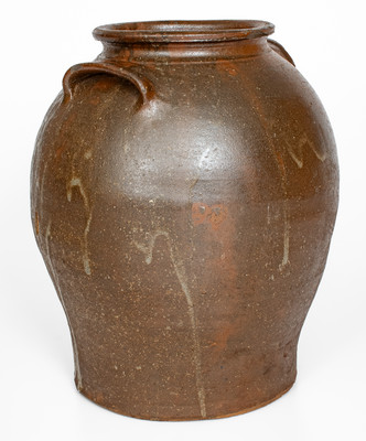 Stoneware Jar attrib. Lewis Miles's Stony Bluff Manufactory, Horse Creek Valley, Edgefield Distrist, SC