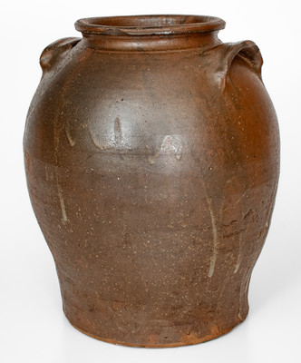 Stoneware Jar attrib. Lewis Miles's Stony Bluff Manufactory, Horse Creek Valley, Edgefield Distrist, SC