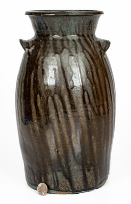 Upstate South Carolina Stoneware Churn, fourth quarter 19th century