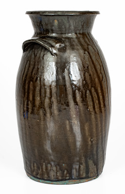 Upstate South Carolina Stoneware Churn, fourth quarter 19th century