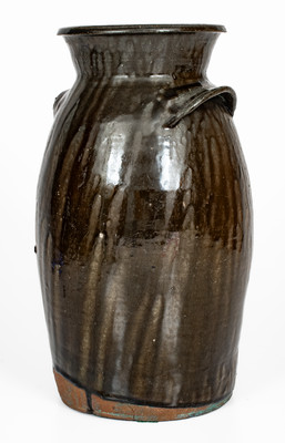 Upstate South Carolina Stoneware Churn, fourth quarter 19th century