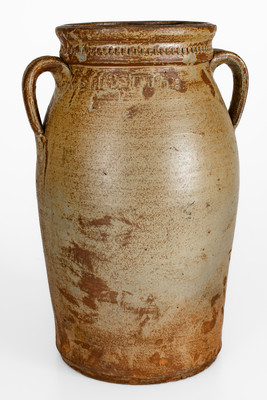 W GRINSTAFF 18 (Blount County, Tenn.) Two-Gallon Salt-Glazed Stoneware Jar