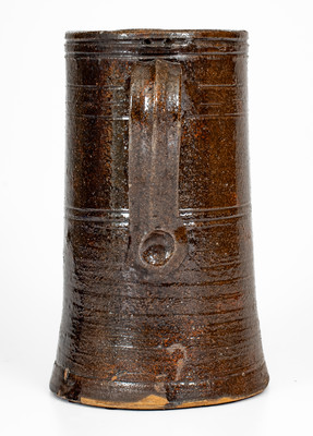 Extremely Rare attrib. Hinkle-Mort Pottery, Jefferson County, Tenn. Redware Coffeepot