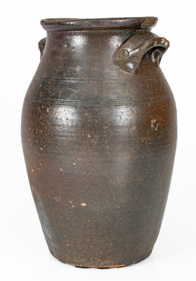 Attrib. Mort Pottery, Jefferson County, Tennessee Stoneware Jar