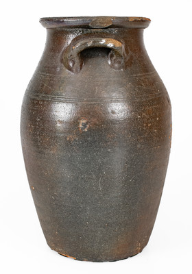Attrib. Mort Pottery, Jefferson County, Tennessee Stoneware Jar
