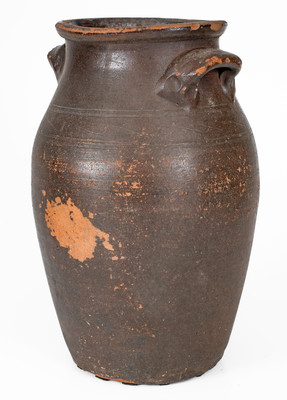 Attrib. Mort Pottery, Jefferson County, Tennessee Stoneware Jar