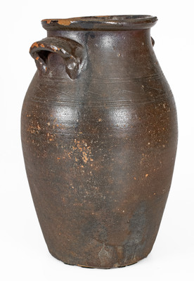 Attrib. Mort Pottery, Jefferson County, Tennessee Stoneware Jar