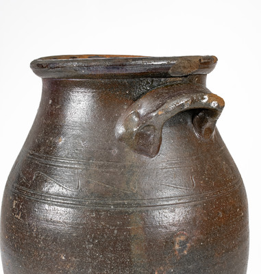 Attrib. Mort Pottery, Jefferson County, Tennessee Stoneware Jar