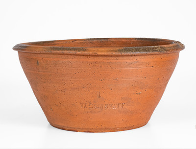 W GRINSTAFF, Tennessee Salt-Glazed Stoneware Bowl