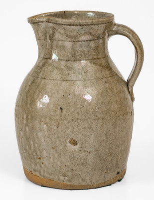 Alabama Stoneware Pitcher w/ Incised Decoration, third quarter 19th century