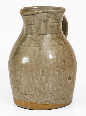 Alabama Stoneware Pitcher w/ Incised Decoration, third quarter 19th century