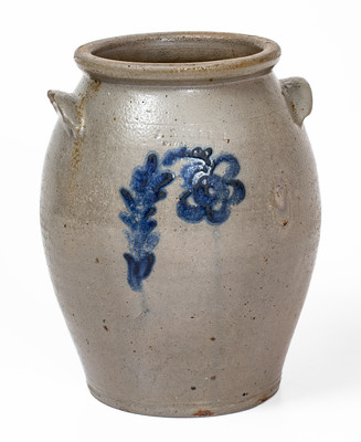 Extremely Rare J. MILLER / WHEELING, VA 1833 Stoneware Jar