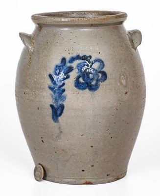 Extremely Rare J. MILLER / WHEELING, VA 1833 Stoneware Jar