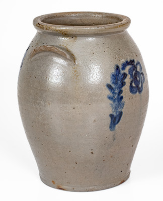Extremely Rare J. MILLER / WHEELING, VA 1833 Stoneware Jar