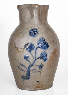 532. Pottery, Pitcher, Cobalt (961)