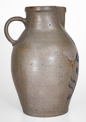 Extremely Rare J. MILLER / WHEELING, VA Two-Gallon Stoneware Pitcher