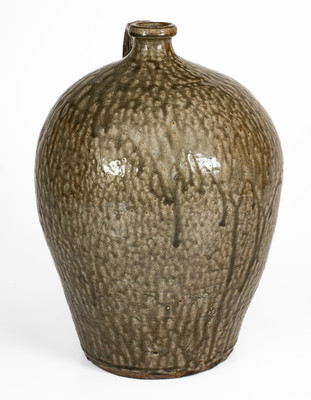 Fine Stoneware Jug attrib. Thomas Chandler, Edgefield, South Carolina