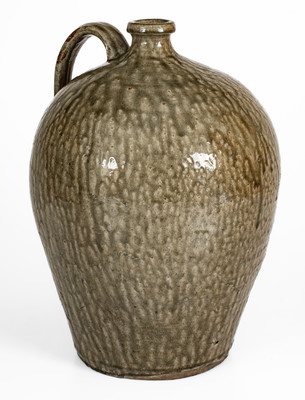 Fine Stoneware Jug attrib. Thomas Chandler, Edgefield, South Carolina