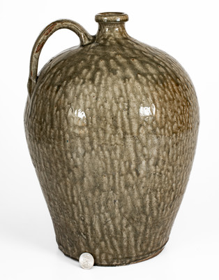 Fine Stoneware Jug attrib. Thomas Chandler, Edgefield, South Carolina