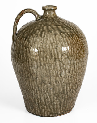Fine Stoneware Jug attrib. Thomas Chandler, Edgefield, South Carolina