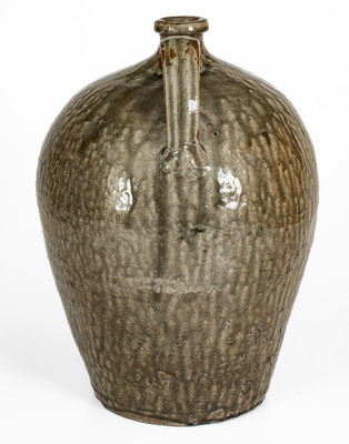 Fine Stoneware Jug attrib. Thomas Chandler, Edgefield, South Carolina