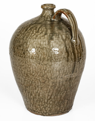 Fine Stoneware Jug attrib. Thomas Chandler, Edgefield, South Carolina
