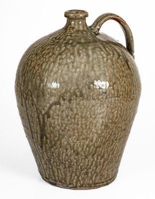 Fine Stoneware Jug attrib. Thomas Chandler, Edgefield, South Carolina