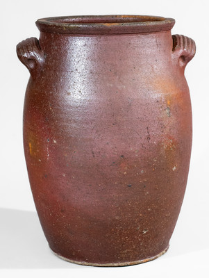 Attrib. Hinkle-Mort Pottery, Jefferson County, Tenn. Salt-Glazed Stoneware Jar